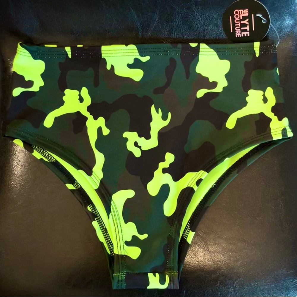 High Waisted Bottoms (glows in blacklight)